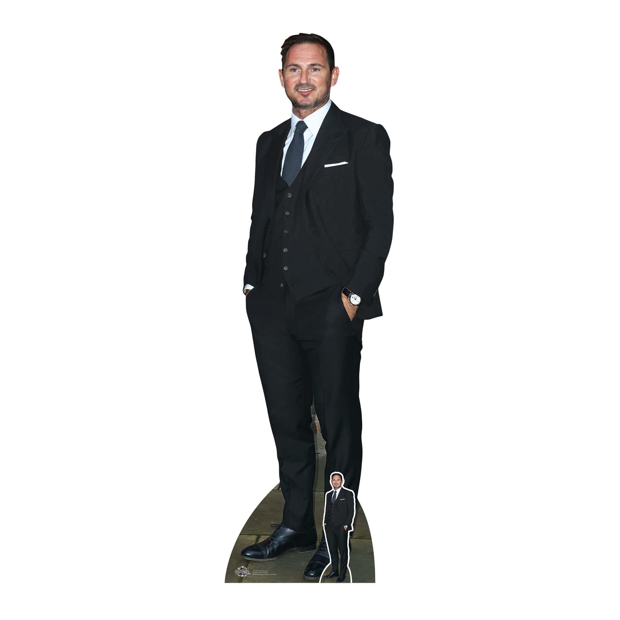 Star Cutouts Frank Lampard Lifesize Cardboard Cutout with Mini – Football Legend Party Decoration, Sports Fan Display & Collector Gift