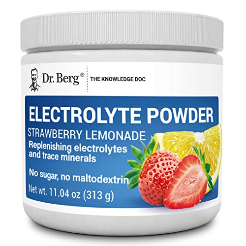 Dr. Berg's Original Keto Electrolytes Powder (50 Servings) Sugar Free