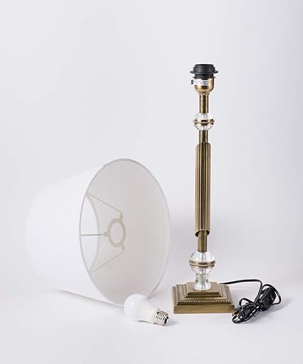 Amazon Co Jp 30 Off Blanc De Juillet テーブルランプ アンボワーズ ブラス ランプ スタンド 照明 インテリア 間接照明 ホーム キッチン
