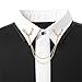 SIYWINA Brooch for Men Suit Pin Vintage Chain Brooch Suit Shirts Accessories