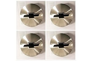 WAREHOUSE APPS Set 4 for 2014-2019 Fits for Chevy Tahoe Suburban Silverado Style Black Bow TIE Brushed Truck Wheel Hub Center caps