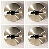 4-Pack Chevy Center Hub Caps – Chrome – 3.25" (83mm) – Fits Tahoe Suburban Silverado 2014-2019