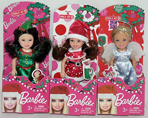 Red Holiday Chelsea Doll 2010 Barbie CHELSEA CHRISTMAS HOLIDAY