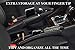 Car Seat Gap Filler & ipocket organizer -between the seats and console. Premium PU Leather Caddy for Automotive Interior Accessories - Side Seat Catcher