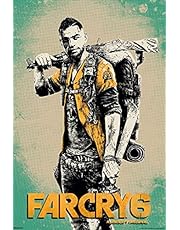 Far Cry 6 Dani Male Character Video Game Gaming Gamer Far Cry Merchandise Collectibles Collectors Edition Far Cry Merch Far Cry 6 Poster Far Cry Game Laminated Dry Erase Wall Poster 12x18