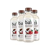 Bai Coconut Flavored Water, Maui Coconut Raspberry, Antioxidant Infused Drinks, 18 Fluid Ounce Bottles, 6 count