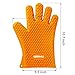 WISH4U Silicone BBQ Gloves Most Versatile Oven Mitts & Hot Pads , Set of 2 Heat Resistant Grilling Gloves, with Silicone Basting Pastry & BBQ Brushes free for Cooking, Baking, Smoking & Potholder