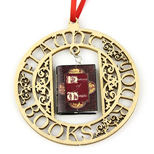 HISTORY OF MAGIC School of Magic Mini Book FRAMED Home Décor Ornament by Book Beads - Thumbnail 7