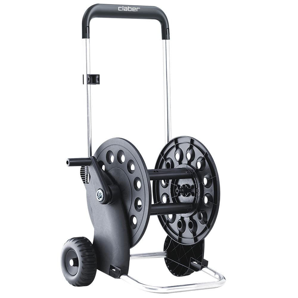 Claber Ecosei Hose Reel with Sturdy and Lightweight Aluminium Frame