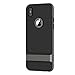 JETech Case for iPhone Xs and iPhone X, Two-Layer Slim Protective Cover, Shock-Absorption and Carbon Fiber