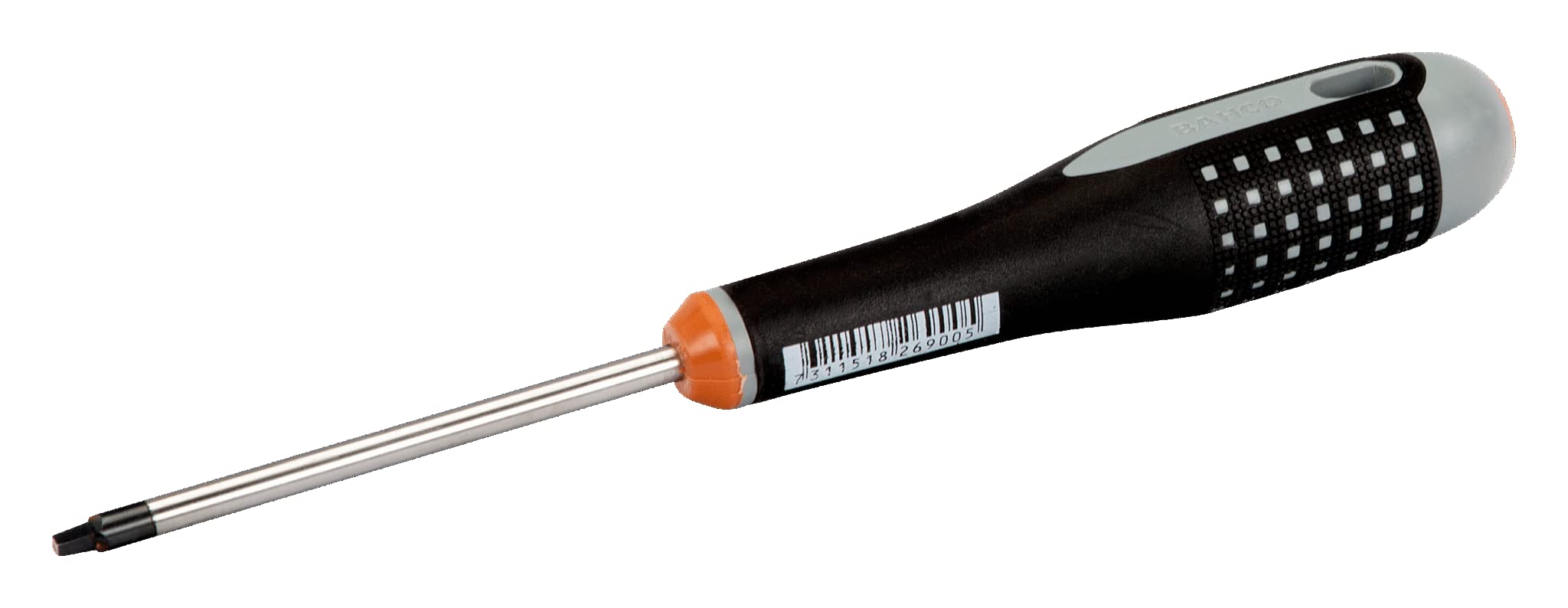 Bahco BE-9001 Ergo Robertson Number 1 Screwdriver, Multi-Colour, 202 mm