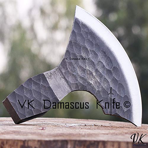 JNR TRADERS Handmade Carbon Steel Axe Hatchet Head Knife VK2093