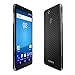Blu Vivo Xl3 Screen Protector + Carbon Fiber Full Body, Skinomi TechSkin Carbon Fiber Skin for Blu Vivo Xl3 with Anti-Bubble Clear Film Screen