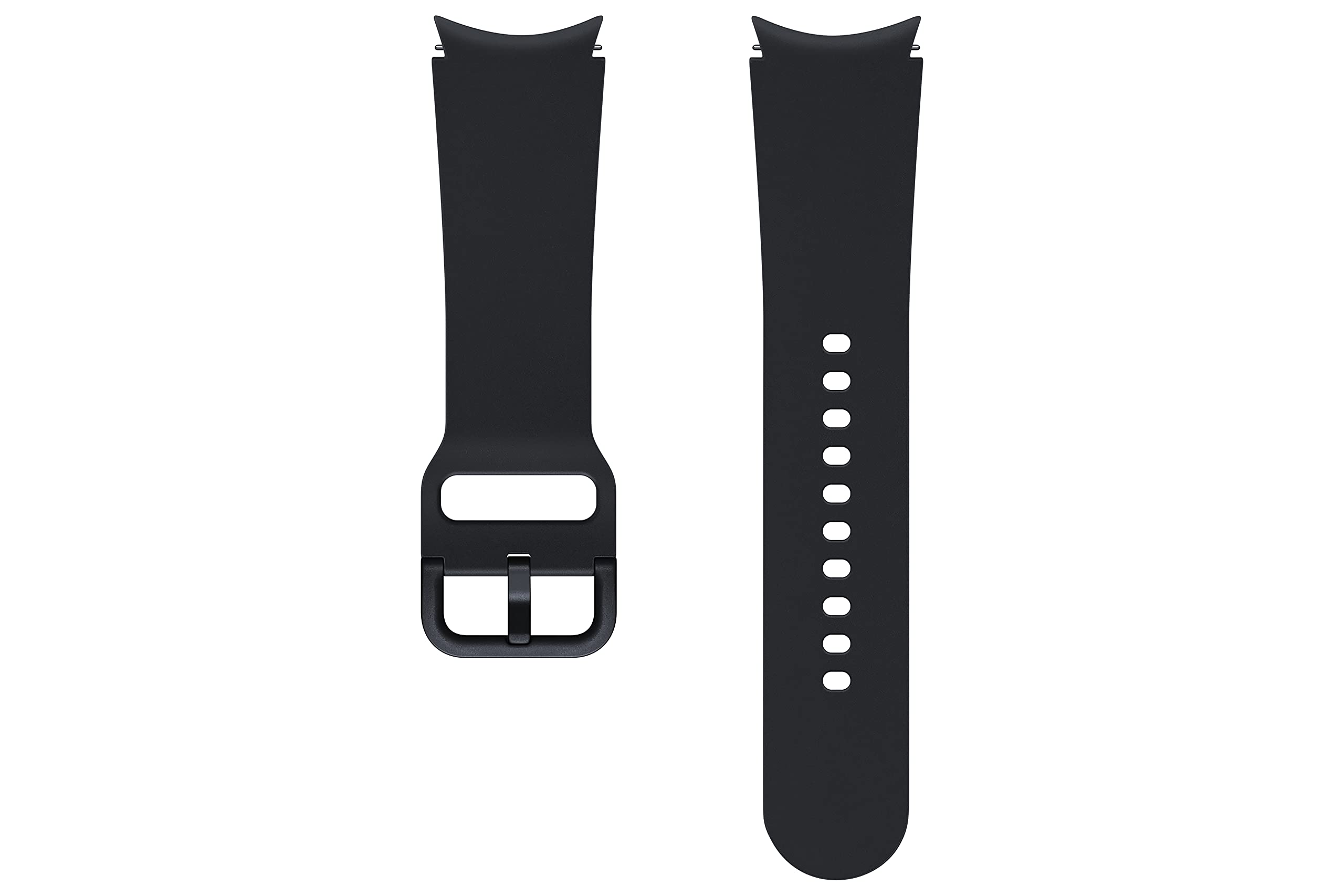 Samsung Watch Strap Sport Band (FKM) - Official Samsung Watch Strap - 20mm - S/M - Black