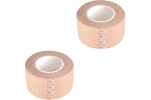 HEATSHAKING 2pcs Flesh-Colored Eyelid Sticker Tape Invisible Double Eyelid Patch for Hooded Eyes, Seamless Eye