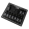 LTC-10-Gang-Waterproof-Car-Auto-Boat-Marine-LED-ACDC-Rocker-Switch-Panel-Circuit-Breaker-Digital-Voltmeter-with-12V-Cigarette-Socket