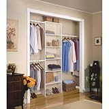 Closetmaid Vertical Closet Organizer, 24", White