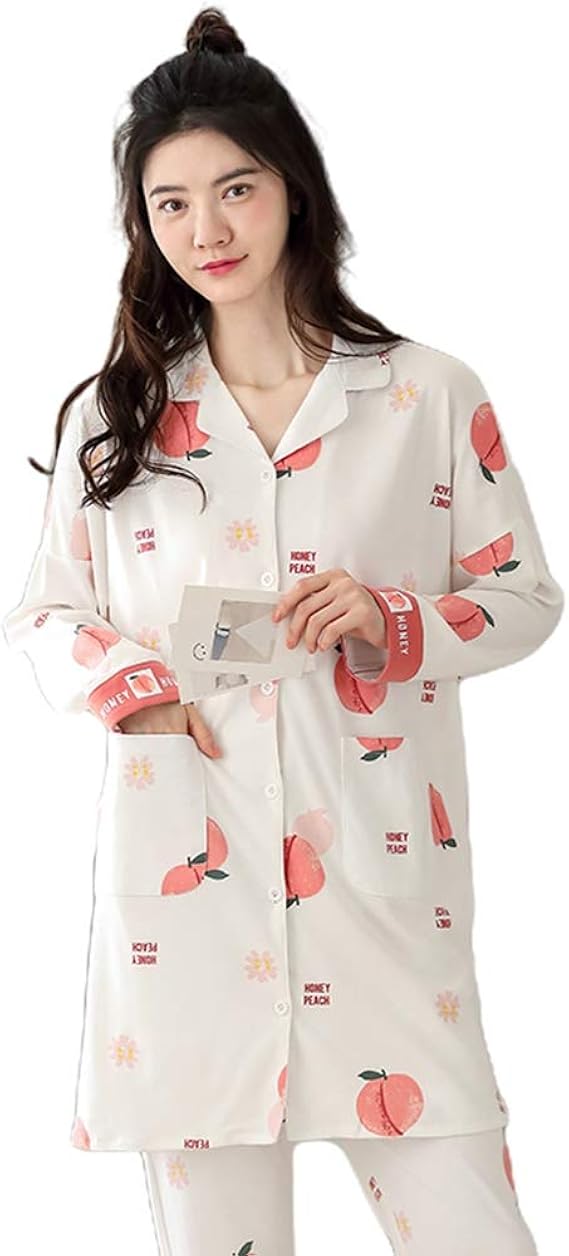 Amazon パジャマ レディース 長袖 上下セット トラベル ルームウェアイエロー 部屋着 おしゃれ ナイトウェア 春秋 ファッション ルームウェア 柔らかい M L Xl Xxl パジャマ ルームウェアセット 通販