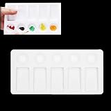 SIYUPU Watercolor Paint Palette - 10 Wells Wet Mixing Tray - Rectangular view 1