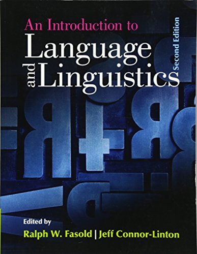 Download An Introduction to Language and Linguistics Download An Introduction to Language and Linguistics