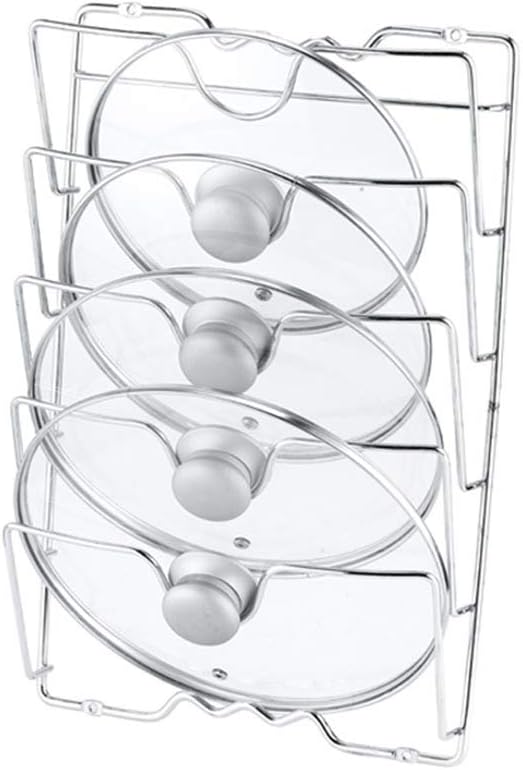 Tapa de la cacerola Tapa del gabinete Soporte de la despensa