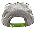 Nintendo Super Mario Bros - Yoshi Rubber Logo Snapback Hat, Gray/Green, One Size