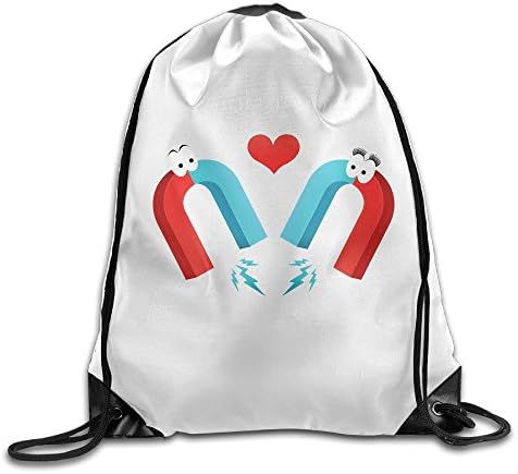 I'm Attracted To You Magnet Cool Drawstring Travel Sports Backpack