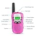 Toys for 5-8 Year Old Girls, JoyJam Walkie Talkies for Kids Girls Outdoor Fun, Gifts for Girls Age 4-6 Christmas Birthday Gifts Pink WT03