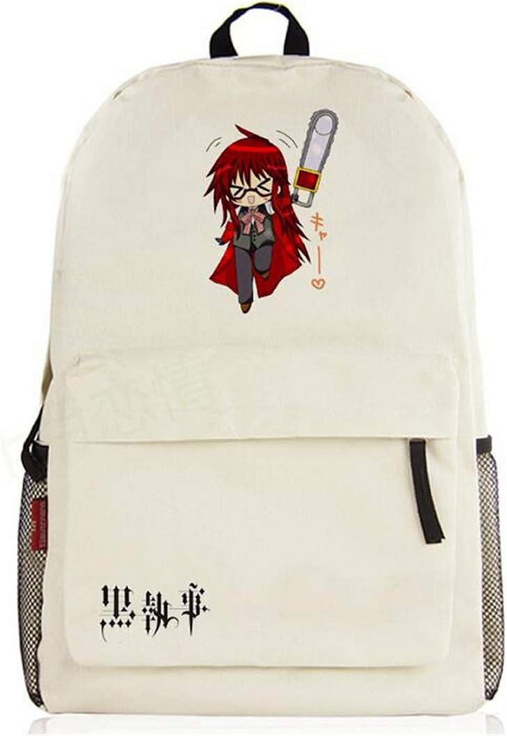 Siawasey Black Butler Anime Kuroshitsuji Cosplay Bookbag Daypack College Bag Backpack School Bag