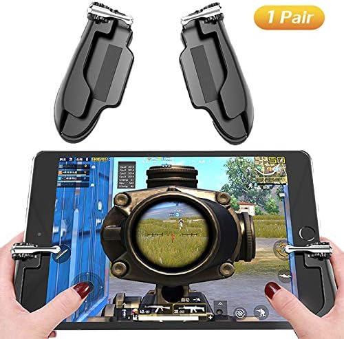 PUBG Mobile Game Controller for iPad, Ismael Erickson Tablet Phone Trigger Sensitive Shoot and Aim L1R1 Cellphone Gamepad Joystick