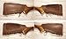 vsdfvsdfv Rifle Cheek Pad/Cheek Riser/CheekRest by Marksmanship/Leather and Suede (Dark Brown Right Handed)