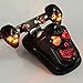 Motorcycle LED Skull Taillight with Turn Signal Rear Brake Light For Harley Bobber Honda
