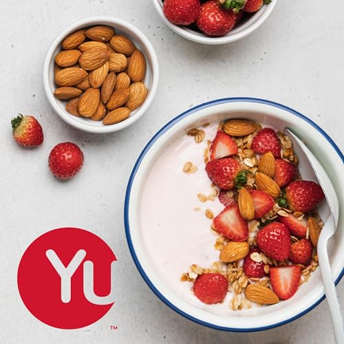 YUPIK RAW CALIFORNIA ALMONDS, LARGE SIZE, 2.2 LB (35.2 OZ), GLUTEN-FREE, KOSHER, VEGAN, NATURAL WHOLE NUTS, UNSALTED, UNROASTED, OIL-FREE, HIGH IN FIBER, NUTRITIOUS NUTS, HEALTHY SNACKS