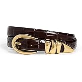 Madewell Women's Triple Keeper Croco Belt