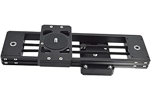 Vsenkes Camera Slider, Compact Aluminum Alloy Video Slider for Camera, Video Camera, Mobile Phone