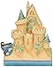 Enesco Jim Shore Heartwood Creek Mini Sand Castle Stone Resin Figurine