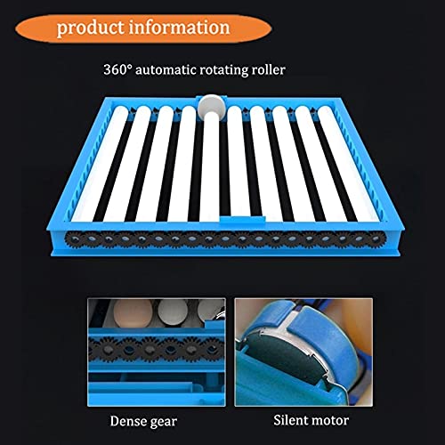 Inkubator Vollautomatische Brutmaschinen 320 Hühnereier Brutgeräte Mit LED Temperaturanzeige Und… – Bild 6