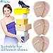 Premium Ball of Foot Cushion - Metatarsal Pads Metatarsal Cushion - High Heel Inserts for Women (6pcs) - Soft Gel Insoles and Shoe Inserts - Mortons Neuroma Pain Relief - Forefoot Cushioning