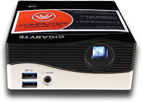 Gigabyte Brix Gb Bxpi3 4010 I3 4010u Projector Barebone Mini Pc Desktop Computers Accessories Amazon Com
