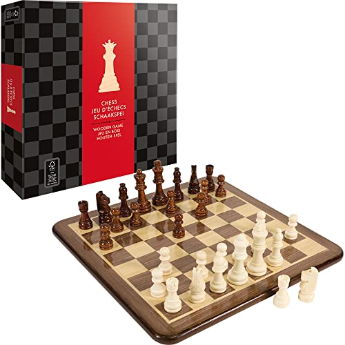 Chess Luxury Version Classic Strategy Board Game Wooden Game Fun Tabletop Game for Adults