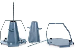 PARADOX INFINITY TOOLS Field Concrete Slump Testing Kit with Rod and Base