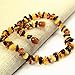 Baltic Amber Teething Necklace for Babies (Unisex) - Anti Flammatory, Drooling & Teething Pain Reduce Properties - Certificated Natural Baltic Amber with the Highest Quality.