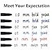 Pens, RGEM Gel Ink Rollerball Black Pen, Fine Point, 12-Count