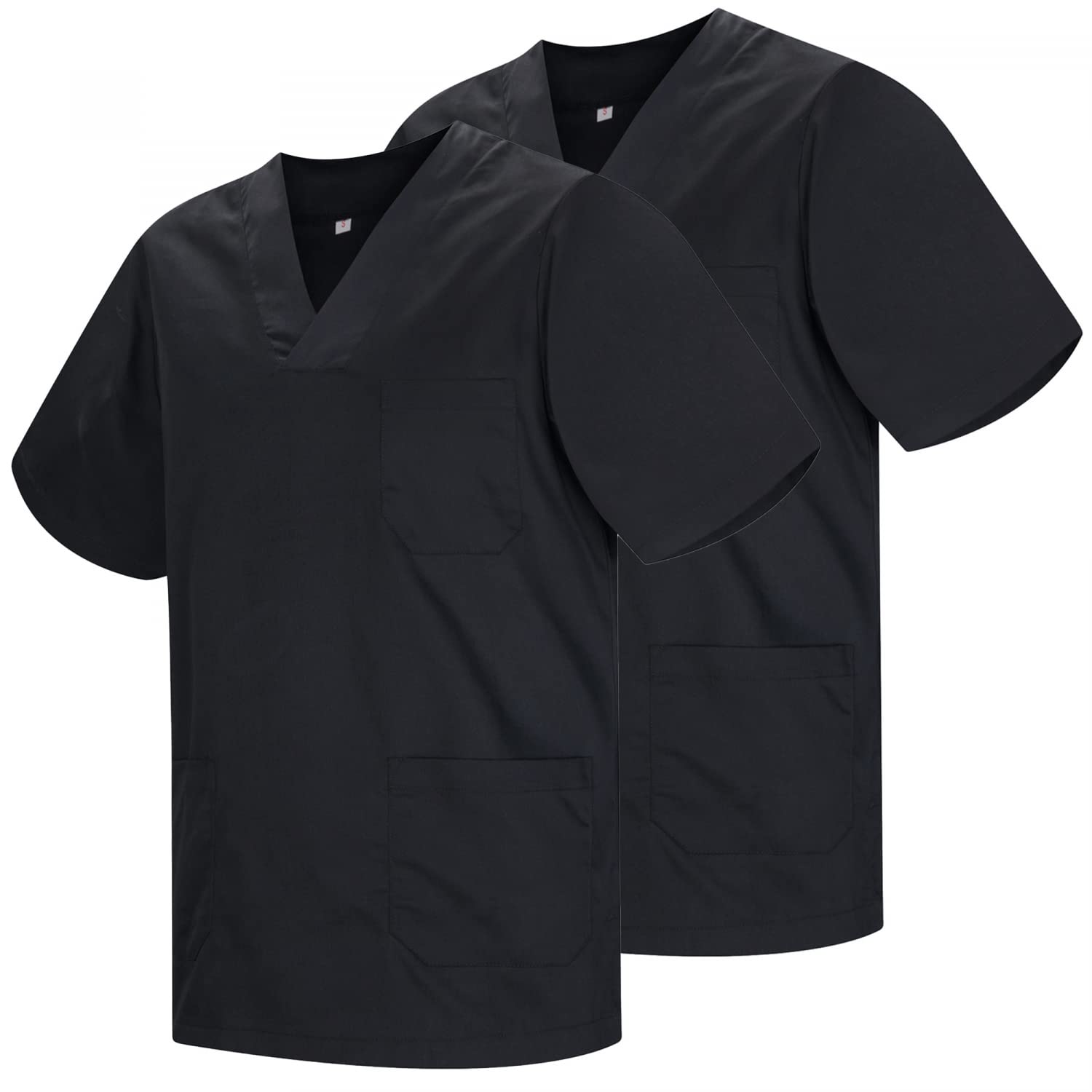 MISEMIYA - Pack 2 Pcs - Sanitary CASACA Unisex Sanitary Uniforms Sanitary Uniform Medical Uniform - Ref. 817 * 2 - X-Large, Black 21