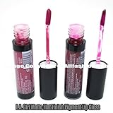 LA GIRL 2 LIP GLOSS GLG843 REBEL + GLG844 BACKSTAGE MATTE FLAT FINISH PIGMENT PAINT SUPER INTENSE COLOR + FREE EARRING