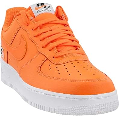 nike orange air force 1 07 lv8 trainers