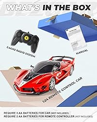 BEZGAR Licensed RC Series, 1:24 Scale Remote