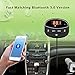 Bluetooth FM Transmitter, Elobeth Dual Port USB Car Charger, Detachable Magnetic Base, Car Kit Hands-Free AUX Cable Wireless Talking&Music Streaming Dongle, USB Car Bluetooth Receiver