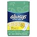 Always Ultra Thin Feminine Pads for Women, Size 1 Regular Absorbency, Without Wings, Unscented, 44 Count