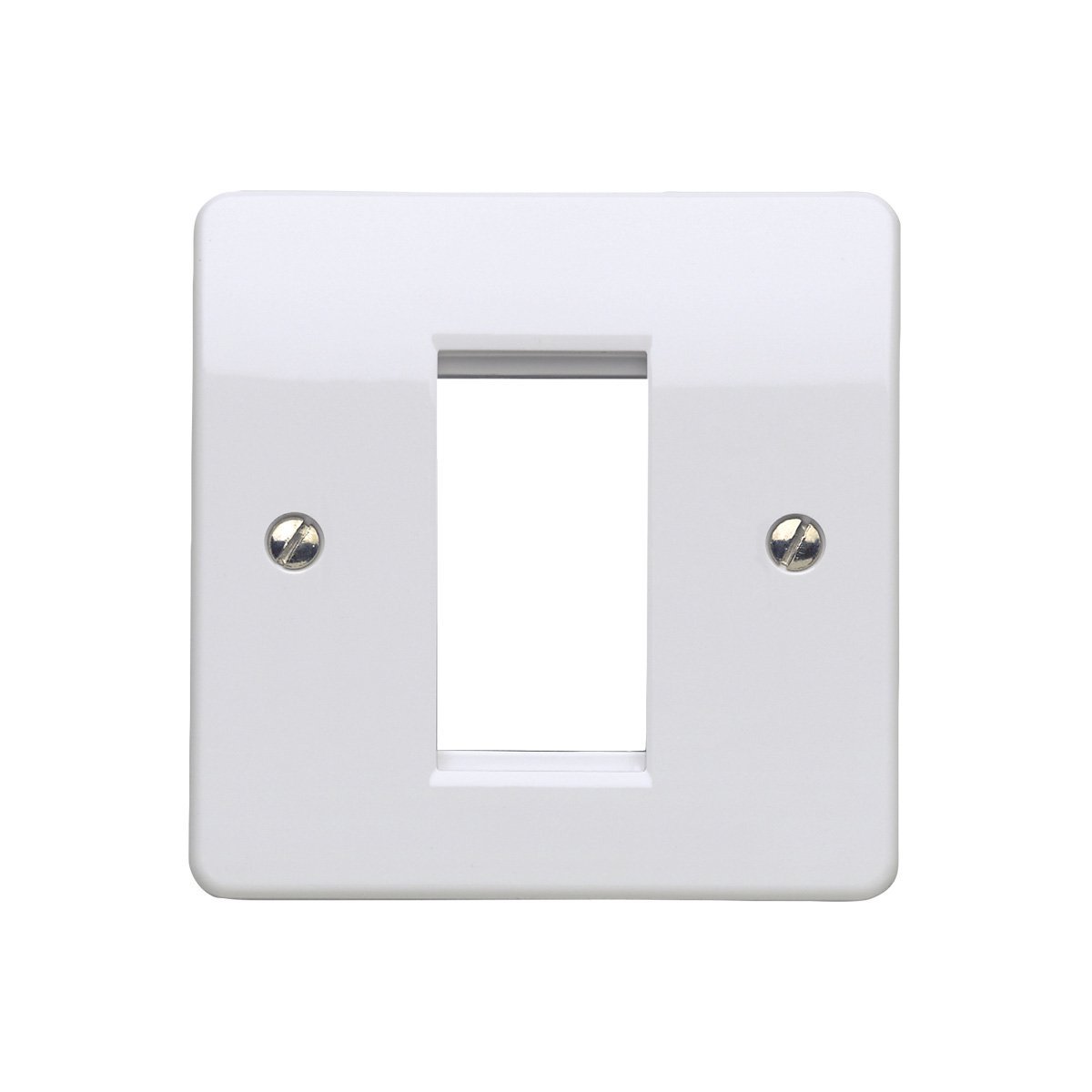 Logic Plus 1 Gang 1 Module Euro Frontplate